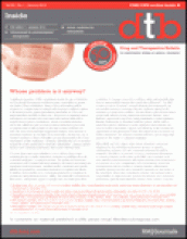 Drug and Therapeutics Bulletin: 50 (1)