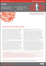 Drug and Therapeutics Bulletin: 52 (6)
