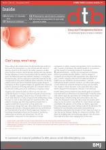 Drug and Therapeutics Bulletin: 53 (12)
