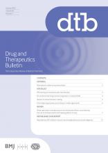 Drug and Therapeutics Bulletin: 60 (1)
